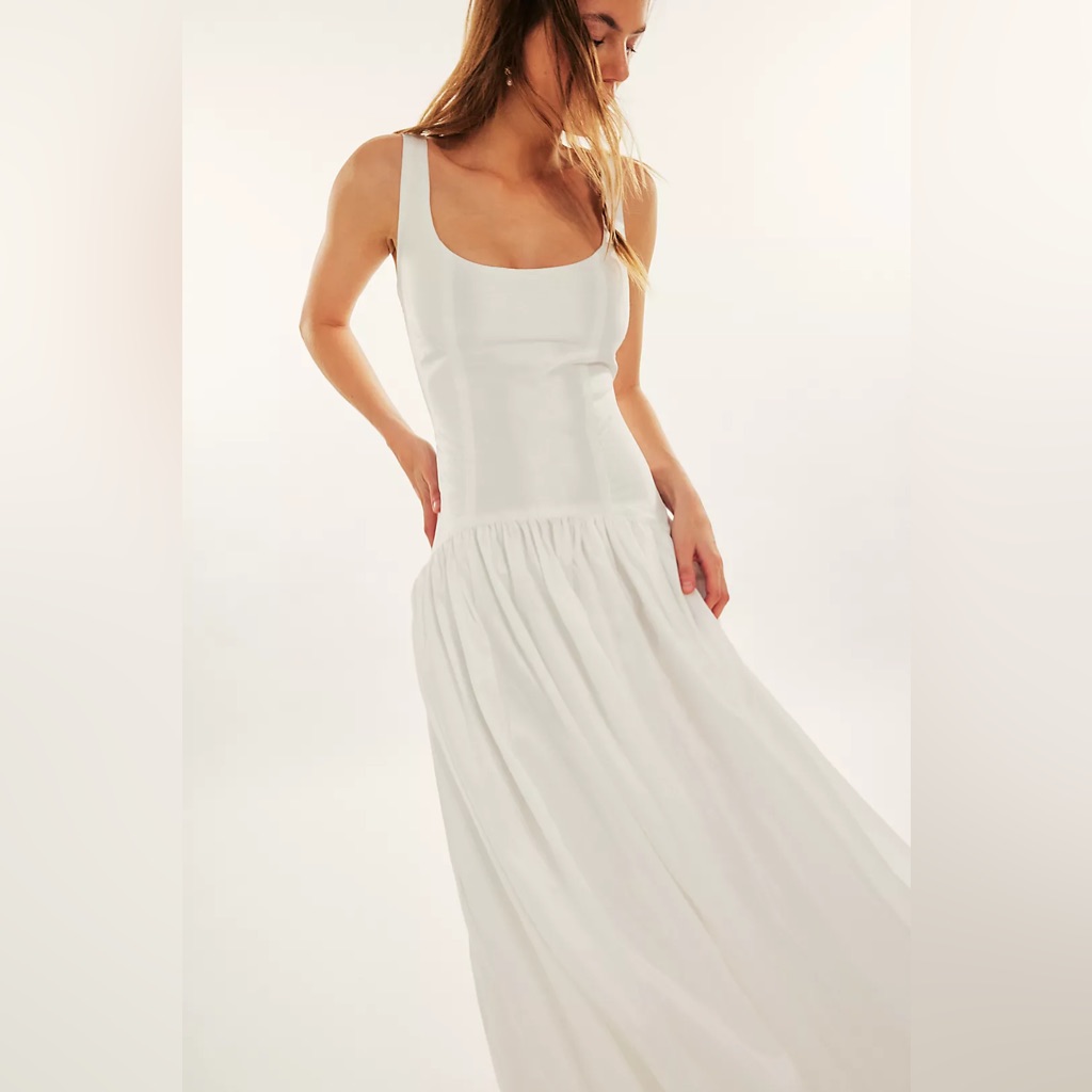 Hutch Ridge Scoop Neck Drop Waist Dress (New In Polybag)